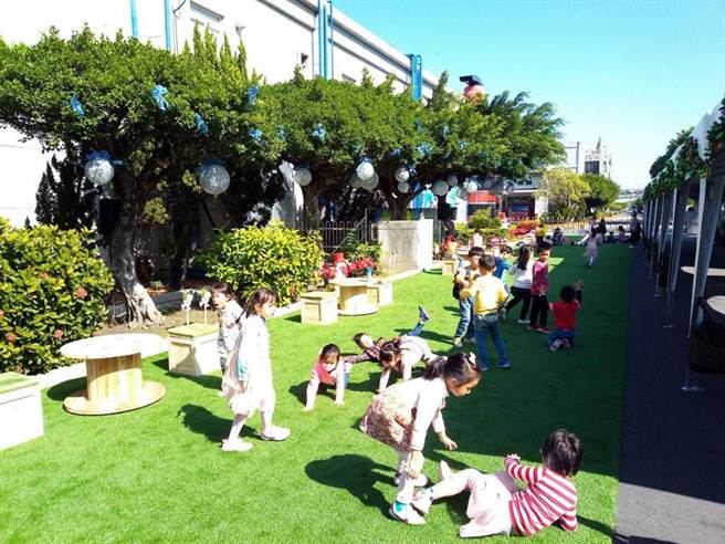 （彰化台塑生医健康悠活馆儿童节限定亲子放电行程。图／台塑生医提供）