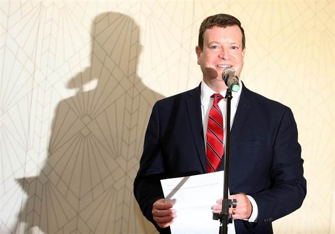 美國駐帛琉大使倪約翰隨這次隨帛琉總統惠恕仁訪台。（資料照，范揚光攝）