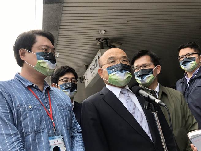 行政院長蘇貞昌表示，會考量專業評估及地方民意再推動。（陳彩玲攝）