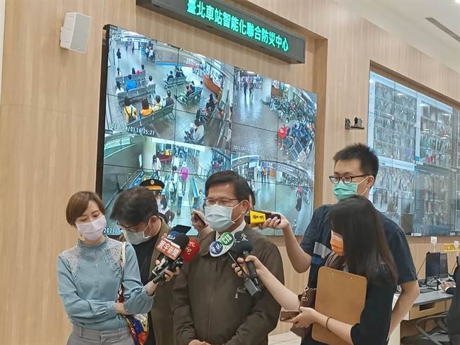 交通部長林佳龍(簡立欣攝)