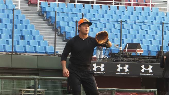 統一獅郭阜林。（毛琬婷攝）