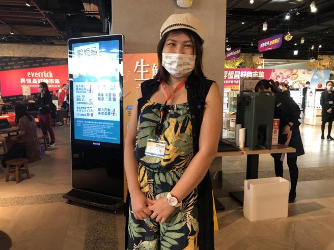 旅遊作家郭宜亭表示非常期待到帛琉旅遊。（黃采薇攝）