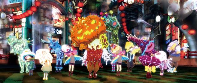 《烟囱小镇的普佩》可见参考自台湾九份的灯笼元素。(车库娱乐提供)