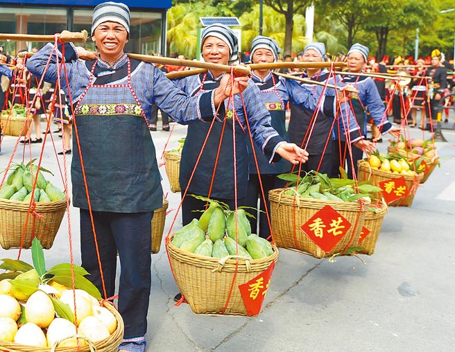 大陆芒果传将在6月进军日本市场。（中新社）