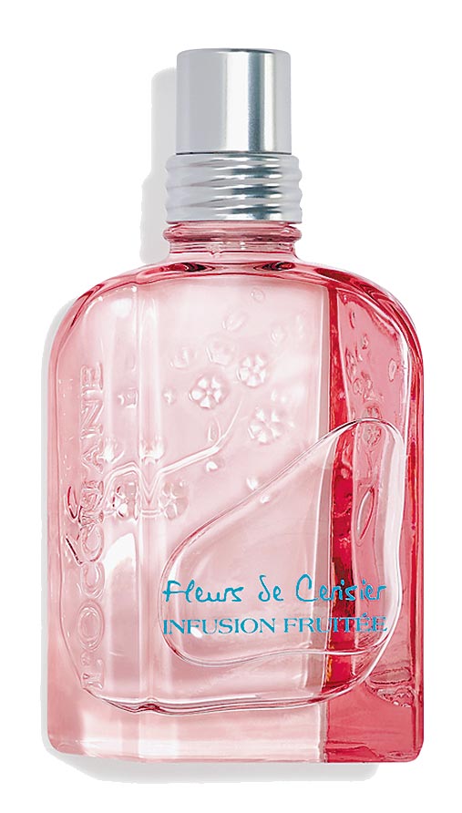 欧舒丹果香樱花淡香水50ml，2100元。（欧舒丹提供）
