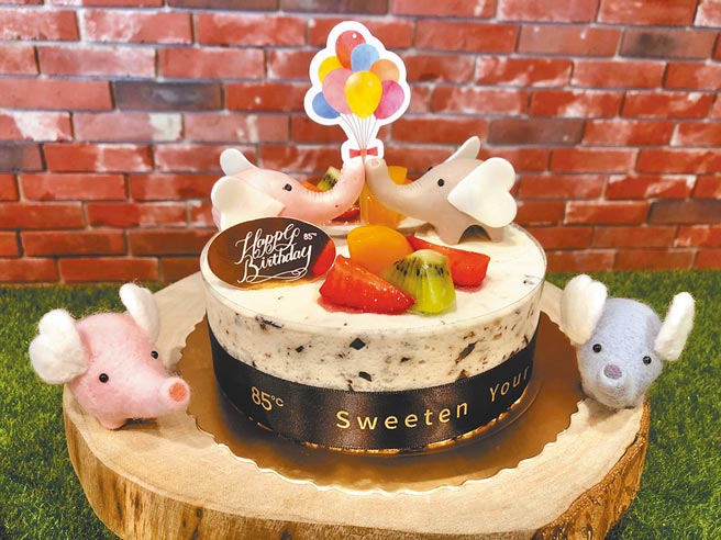 85度C儿童节动物蛋糕登场，6吋399元起。（85度C提供）