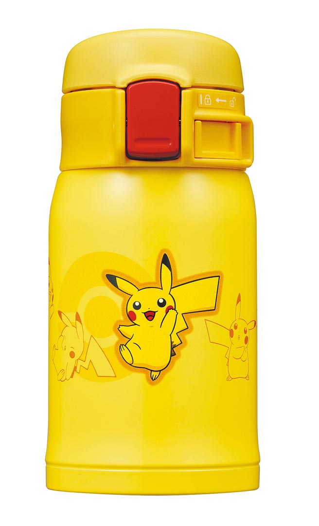 新光三越「象印宝可梦迷你保温杯（SM－SP24EPK）」，240ml，原价1290元、特价1188元。（新光三越提供）