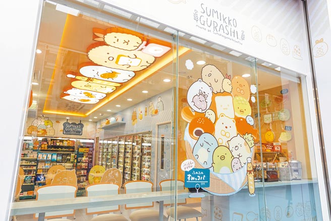 台中首家「角落小伙伴主题店」在7-11逢广门市。（7-11提供）