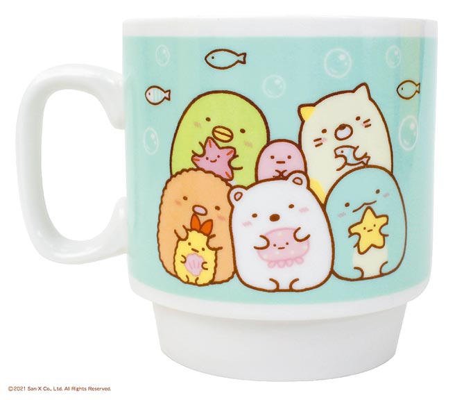 4月6日起至8日，於UNIQLO相關消費單筆滿2000元，可獲角落小夥伴馬克杯。（UNIQLO提供）