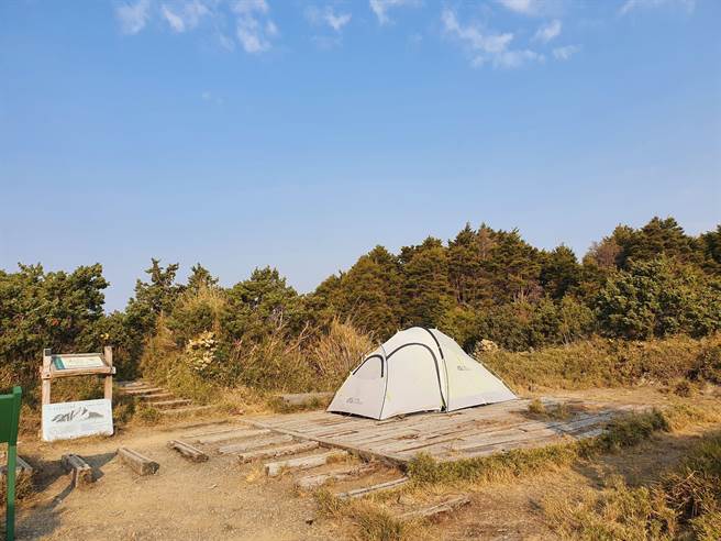 中央山脈南一段傳出意外，翁姓男山友在山上紮營處失蹤。（翻攝照片／林瑞益高雄傳真）