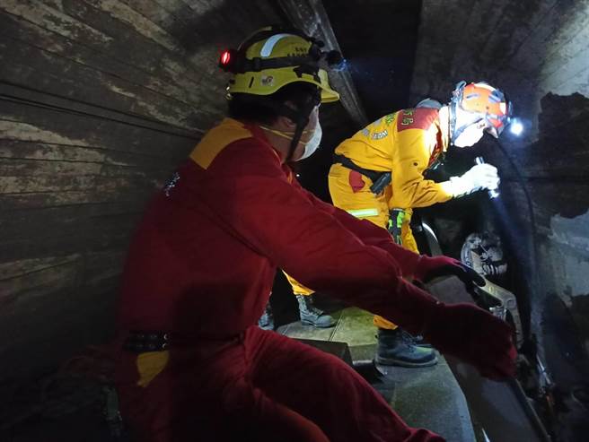 搭上死亡列車的9歲楊小妹，進入加護病房治療後已逐漸好轉。（基隆市政府消防局提供／黃婉婷台北傳真）