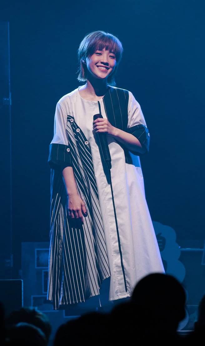 棉花糖休团8年今復出开唱。（吴松翰摄）