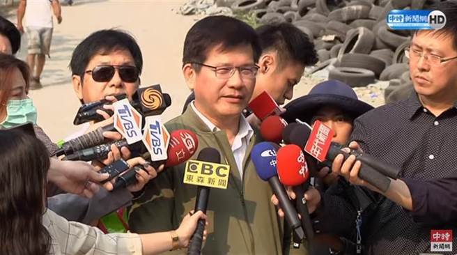 交通部长林佳龙在4日晚间宣布已向总统请辞。（资料照片）