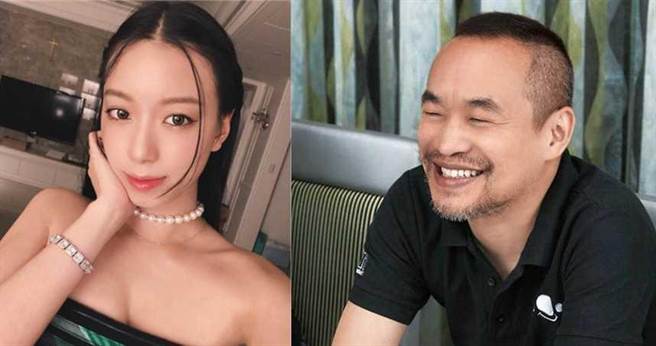 外型姣好的管其慧似乎偏好大叔，交往對象都大她十歲以上，最有名的就是與她相差二十歲的黃立成。（圖／翻攝自管其慧IG、中國時報系資料照）