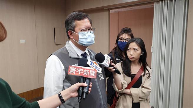 林佳龍請辭 鄭文燦：現在是救災復原時刻。（葉德正攝）