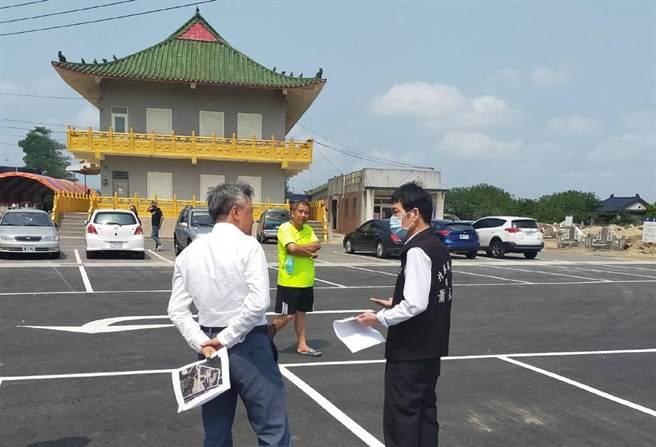 雲林縣北港鎮公所為改善鎮民治喪需到外縣市困境，在府番公墓規畫小型靈堂。（北港鎮公所提供／張朝欣雲林傳真）