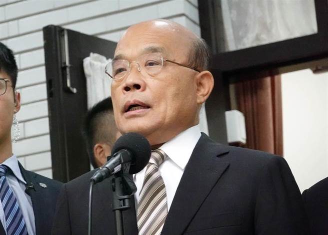 行政院长苏贞昌。（本报资料照）
