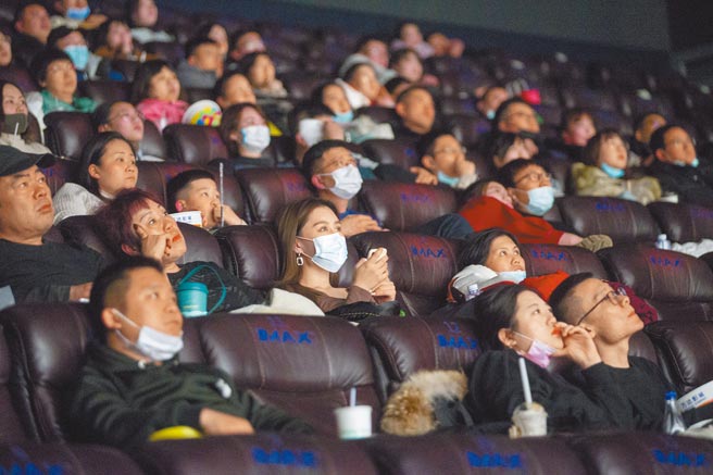 大陸今年清明檔電影票房約達3.7億元人民幣，刷新清明檔單日票房影史最高紀錄。（中通社）