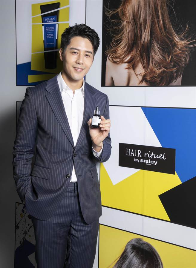 法国顶级髮肌Hair Rituel by Sisley找来男神胡宇威担纲证言。（Hair Rituel by Sisley 提供）