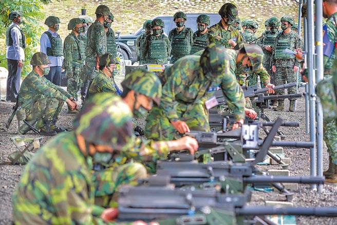 蘇貞昌指示國防部評估全國新兵入伍施打疫苗。圖為示意圖。（總統府提供）