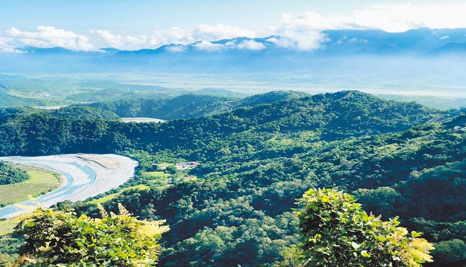 丰坪溪水力发电工程眺望。（世丰电力提供）