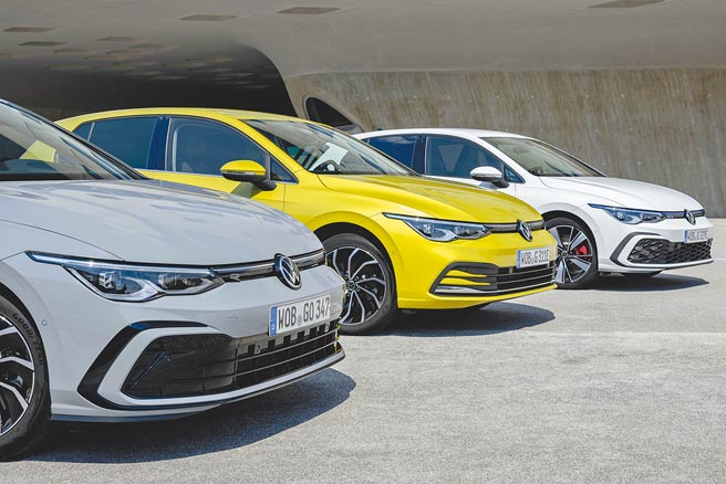 台湾福斯官网已先上架第八代Golf、Golf GTI、Golf Variant等3款车型相关资讯。（VW提供）