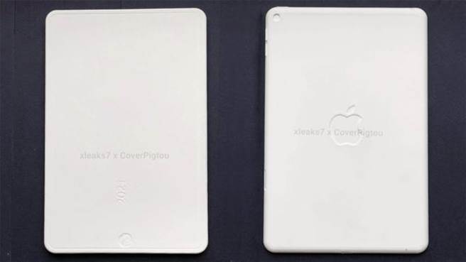 爆料者 xleaks7 释出的iPad mini 6模型图。（摘自新浪科技）
