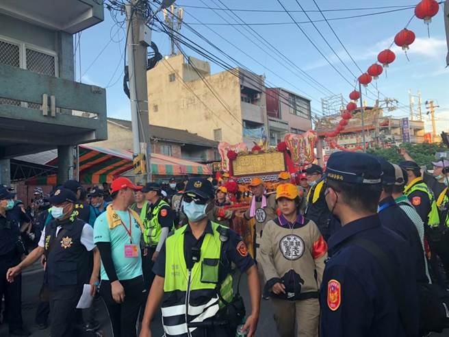 大甲媽起駕掀轟動彰化縣警局道路封閉管制 生活 中時