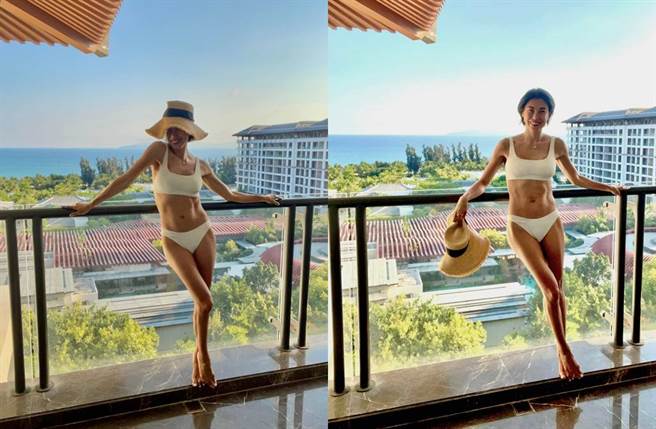 徐晓晰身材根本不像52岁。(图／翻摄自脸书)