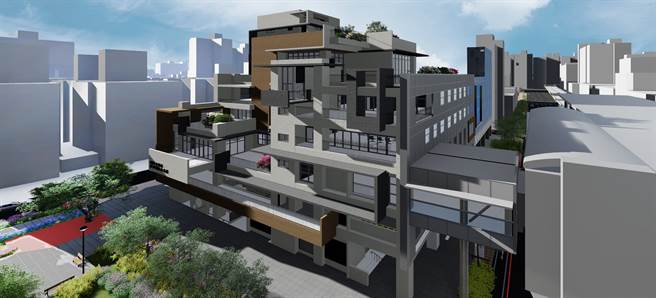 捷運科技大樓站停車場新建工程今開工動土，打造地上6層、地下4層的多功能大樓。（台北市政府交通局提供／黃婉婷台北傳真）