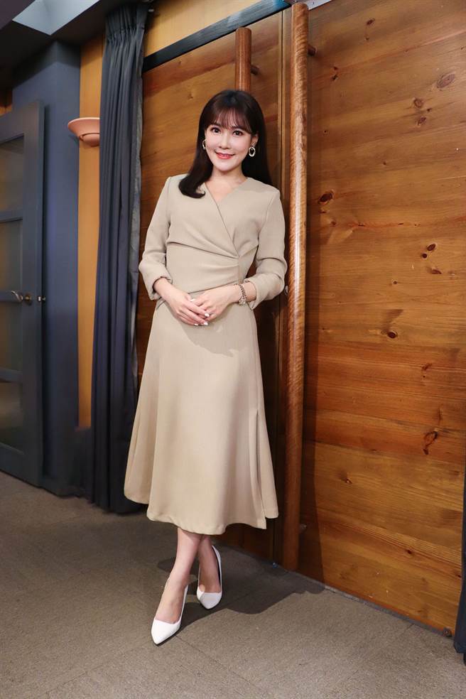 中天主播张若妤前进铭传大学分享经验谈。（图/中天电视提供）