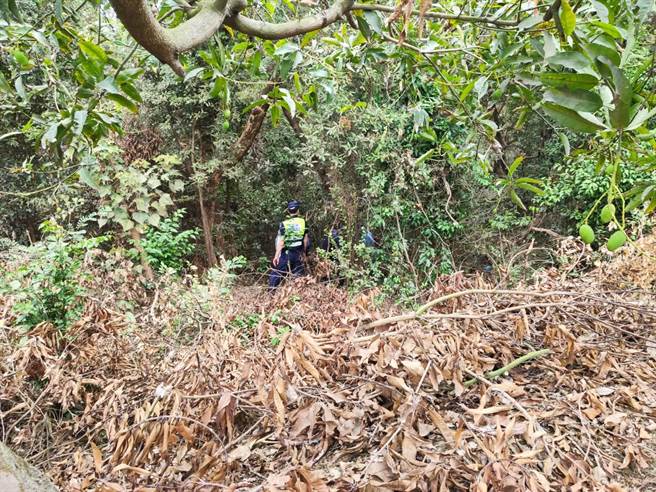 6旬婦人參加親戚喪禮後失蹤，7天後在樹林內尋獲已亡。（警方提供／謝佳潾屏東傳真）