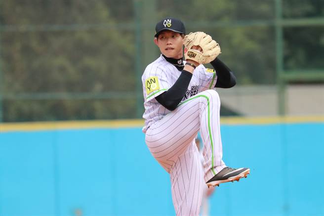 安永鲜物队陈冠宇在春季联赛先发。(中华棒协提供)