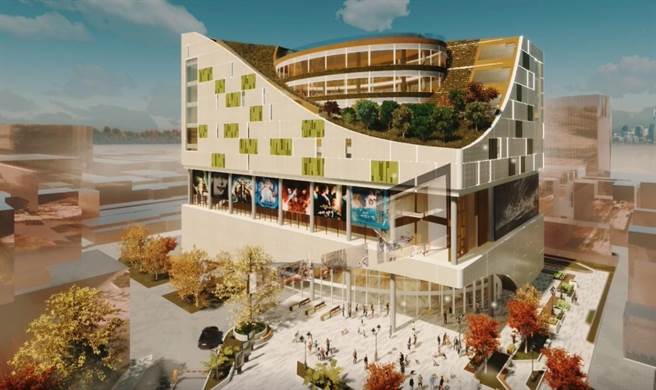 彰化县卫生局前成功停车场原属机关用地，为了孵座百货商城，彰化县政府办理变更都市计画，1.14公顷已正式公告变更为停车场，为未来招商迈出第一步，依据建蔽率和容积率规定，可设置12层建筑物，可望成为新地标。（彰化县政府提供／吴敏菁彰化传真）