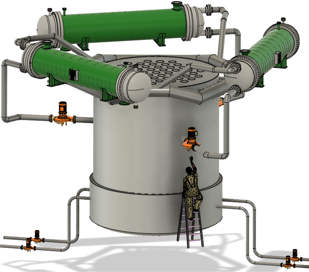 捷克科技大學研究團隊，所發明的Teplator，以乏燃料做動力的暖氣生成器。(圖/teplator)
