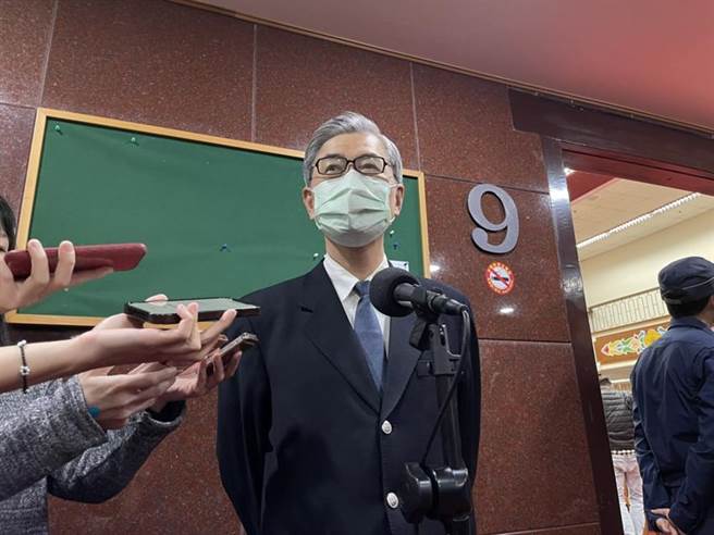 金管會主委黃天牧表示，正在研究用證券F4加強金援投保中心，強化替投資人申張正義的能力。（圖／彭禎伶）