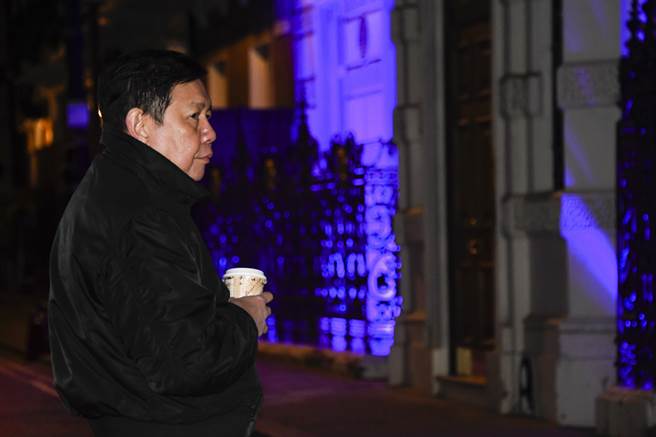 缅甸驻英大使遭锁使馆外 传副大使接任临时代办。图为缅甸驻英国大使觉扎敏（Kyaw Zwar Minn）。(图/美联社)