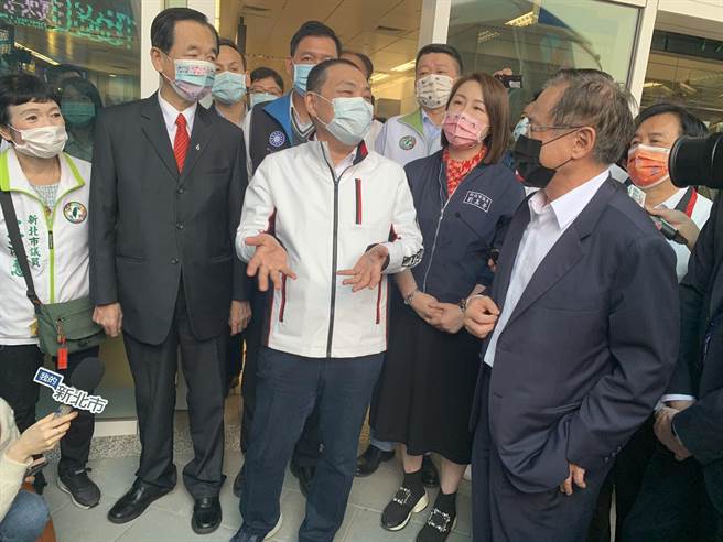 新北市長侯友宜今出席板橋轉運站啟用典禮。（王揚傑攝）