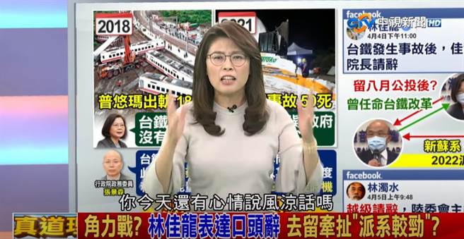 国民党立委郑丽文。（图／翻摄自《中视》）