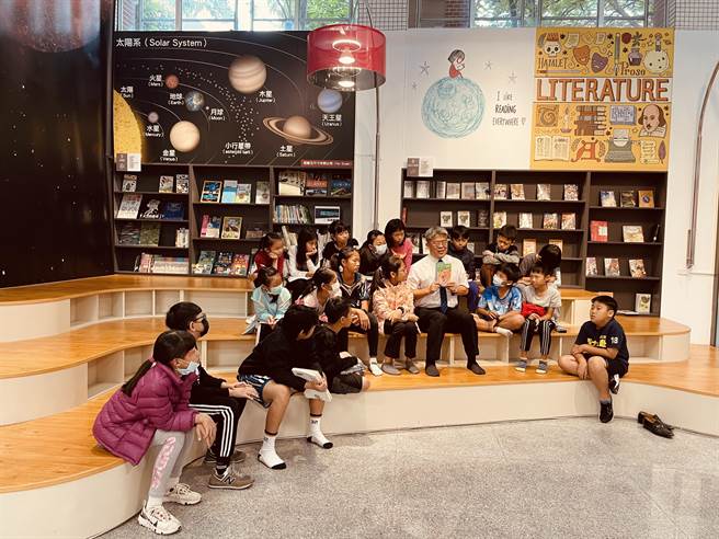 南大附小将阅读力视为各学习领域课程的核心素养。(台南市教育局提供／曹婷婷台南传真)
