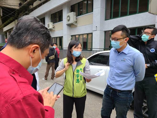 新北市議員鄭宇恩4／6邀集相關單位辦理現勘（鄭宇恩提供／戴上容新北傳真）