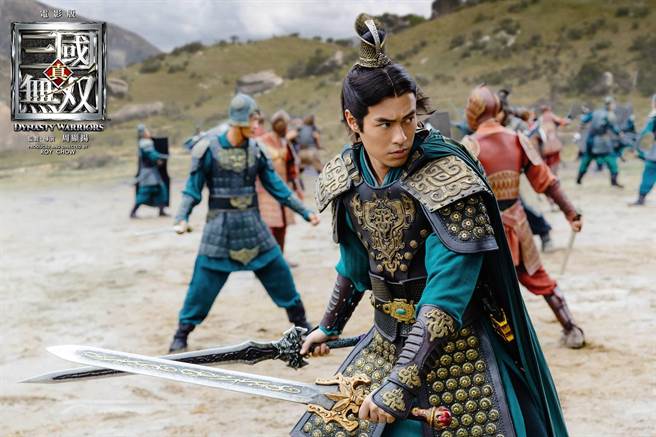 杨佑寧在《真‧三国无双》饰演刘备，造型帅气。（双喜电影提供）