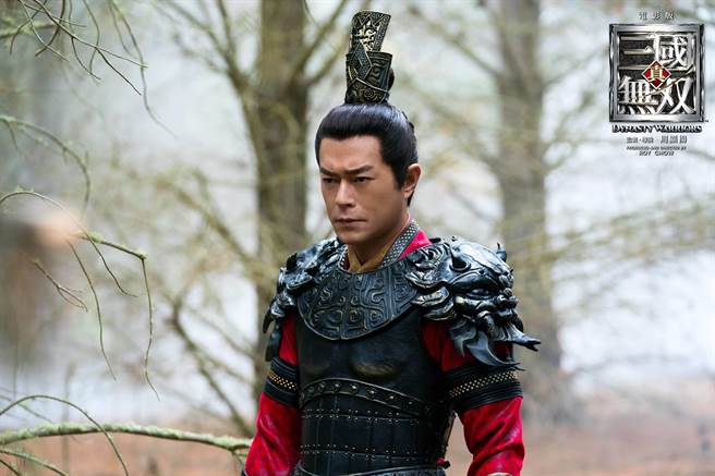 古天乐饰演雄壮威武的三国武将吕布。（双喜电影提供）