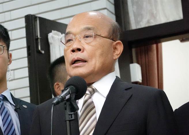 行政院长苏贞昌。（资料照／王志伟摄）