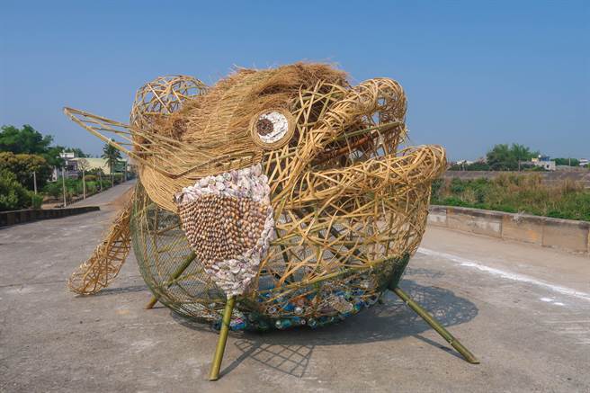 溪计画2.0还邀请嘉县各地具有就地取材，以及创作功力的社区规画师，创作了9座地景装置作品，丰富沿线农村的地景。（嘉义县政府提供／吕妍庭嘉义传真）