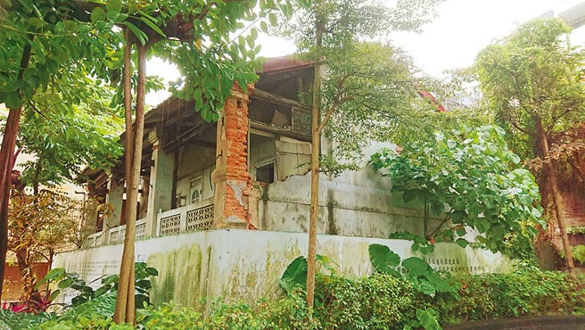 淡水木下静涯旧居去年展开修缮，预计今年6月完工后将重新启用，重现画家故居风华。（新北市文化局提供／许哲瑗新北传真）