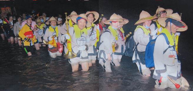 全国唯一进香潦溪今年特授证，南瑶彰化妈8天7夜百年古香路万人报名。（彰化市公所提供／吴敏菁彰化传真）