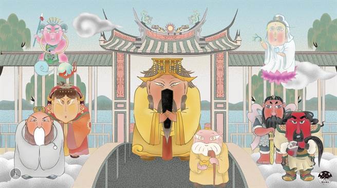 《宝岛搜神记》以知名插画家角斯畅销同名绘本作为节目发想。（高市文化局提供／林宏聪高雄传真）