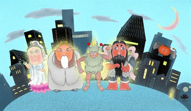 《宝岛搜神记》以知名插画家角斯畅销同名绘本作为节目发想。（高市文化局提供／林宏聪高雄传真）