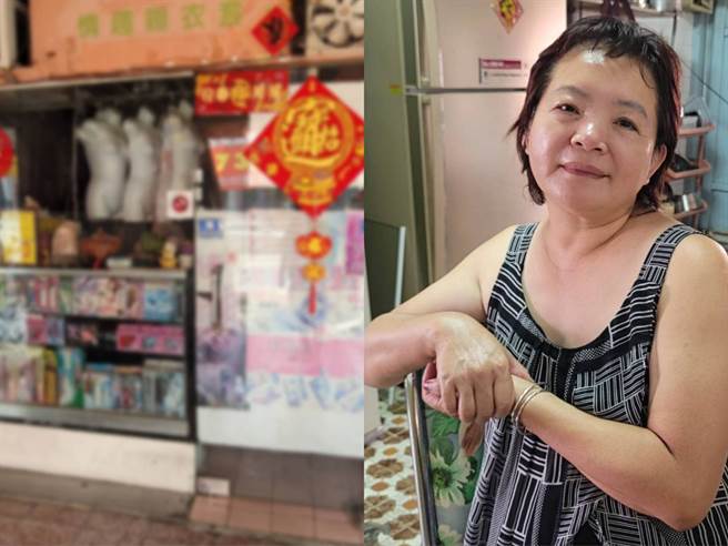 20年前，曾在台南经营情趣店的老板娘洪幸枝，自爆险遭恶灵缠身。 (照片/游定刚 拍摄)